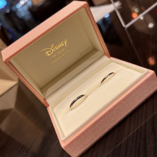 【ケイウノ ブライダル(K.UNO BRIDAL)の口コミ】 二人ともディズニーが好きで、美女と野獣が大好きなのでこちらのデザイン…