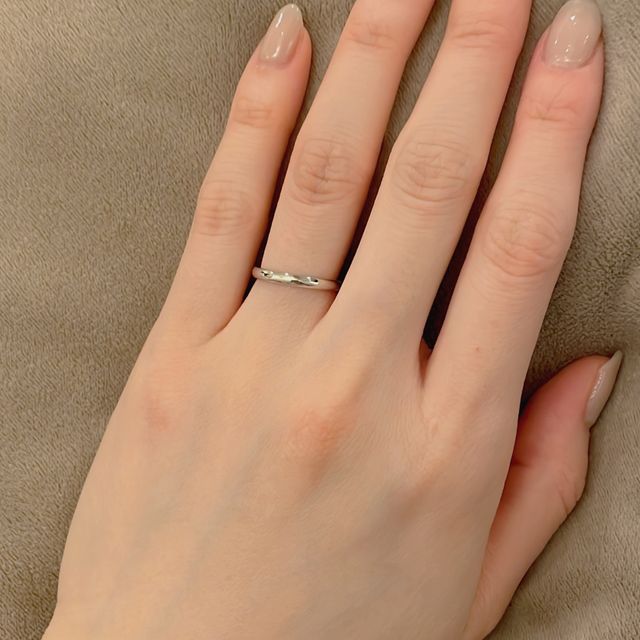 【銀座ダイヤモンドシライシの口コミ】 シンプルだからこそ着け心地や耐久性、アフターサービスがしっかりしてい…