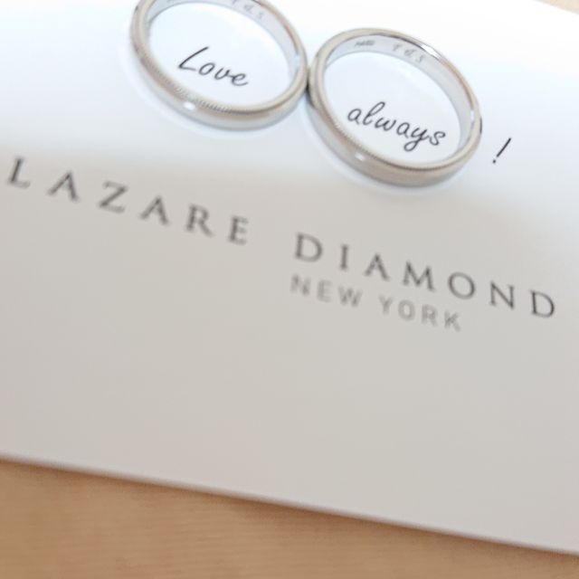 【ラザール ダイヤモンド(LAZARE DIAMOND)の口コミ】 シンプルな普段でも付けられるものを探していました。他のブランドとも迷…