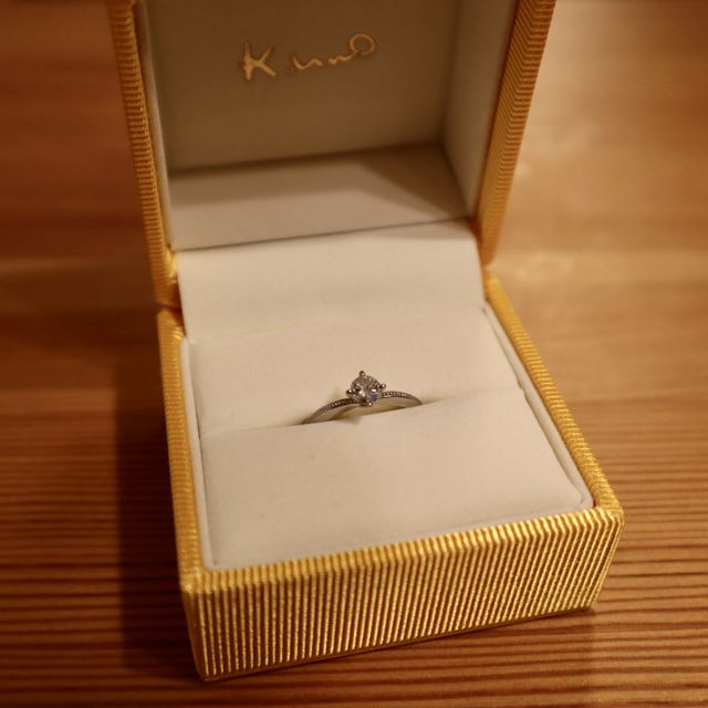 【ケイウノ ブライダル(K.UNO BRIDAL)の口コミ】 母から譲り受けた婚約指輪をリフォームしたくケイウノさんに相談したとこ…