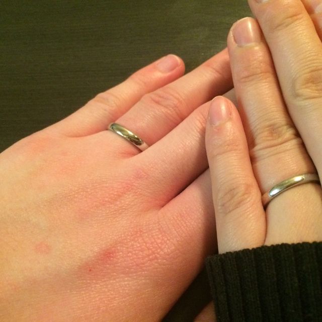 【atelier CraM(アトリエ クラム)の口コミ】 友人が働いていたためここで買うと決めていました。
1番丈夫なプラチナを…