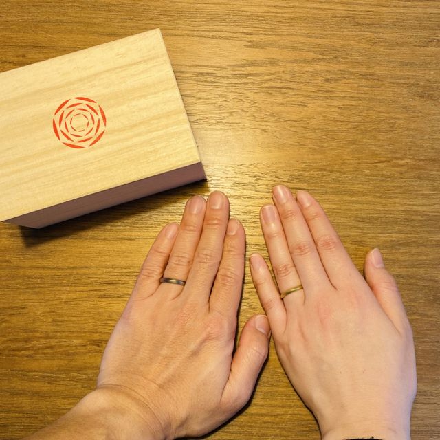 【出雲結(いずもゆい)の口コミ】 沢山の指輪の中、決めるのが難しかったですが、自分の好みなどを話して、…