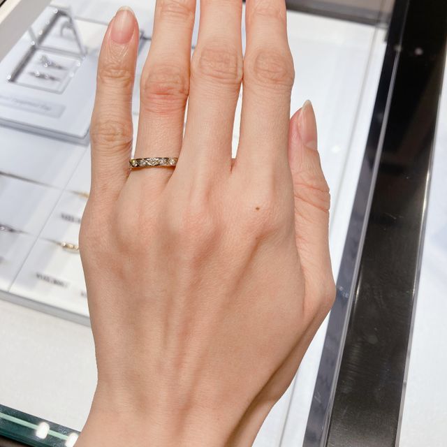 【シャネル(CHANEL)の口コミ】 キルティングデザインのココクラッシュリングが可愛いなと常々思っており…