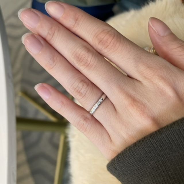 【ヴァンドーム青山(VENDOME AOYAMA)の口コミ】 お互いの好みを尊重し、デザインが違うものにしましたが一生付けるものな…