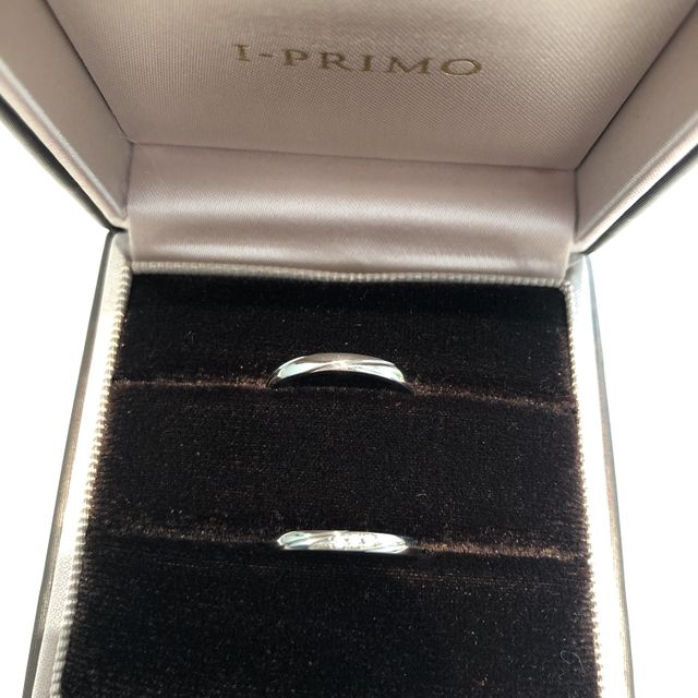 【アイプリモ(I-PRIMO)の口コミ】 ずっとつけるものなので、シンプルかつ少しダイヤがついているものを求め…