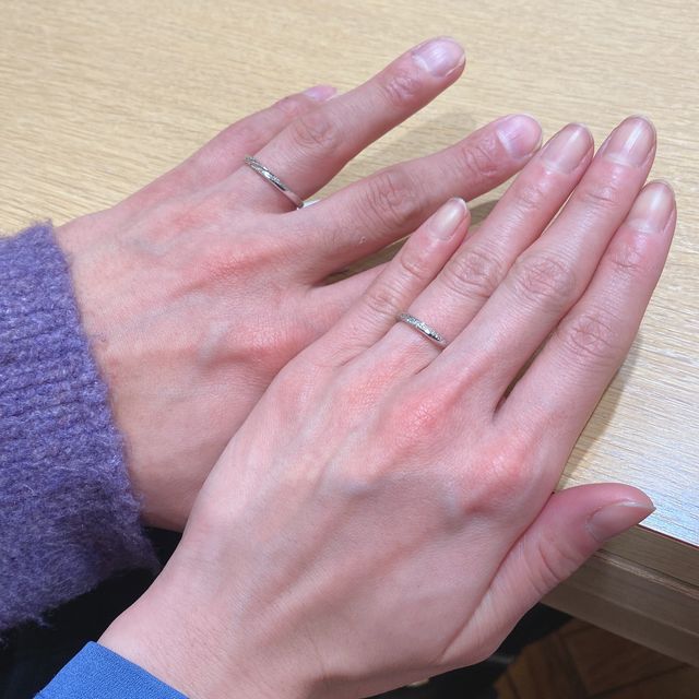 【TRECENTI(トレセンテ)の口コミ】 スタッフさんがとても親身になって
指輪選びをしてくれました！
はじめて…