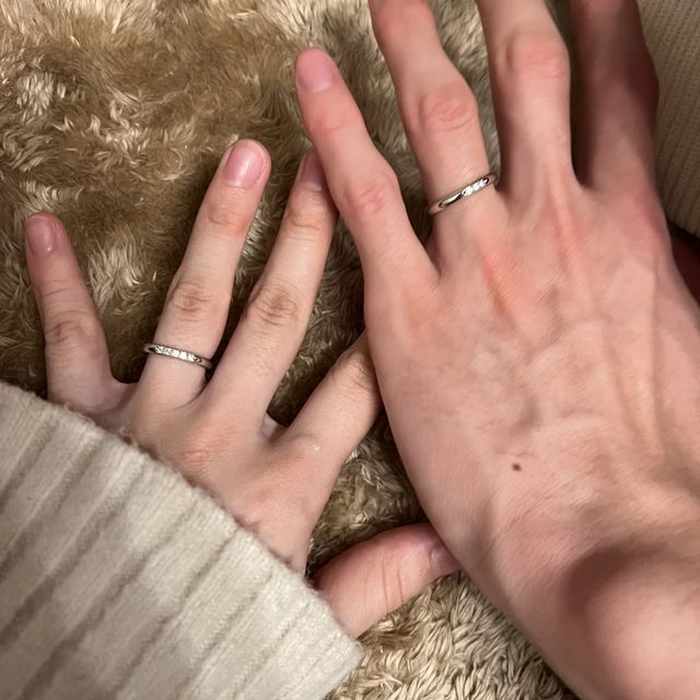 【アイプリモ(I-PRIMO)の口コミ】 予算40万以内で見ていたのですが、
2人とも (私5つ旦那3つの) 石を入れて…