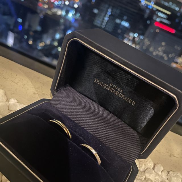 【銀座ダイヤモンドシライシの口コミ】 他のブランドと迷っていましたが、長く使うものであひ、アフターサービス…