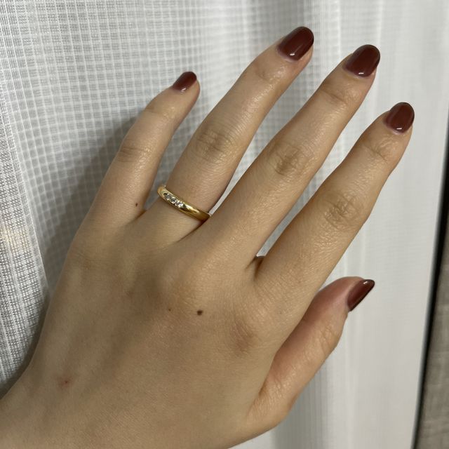 【アイプリモ(I-PRIMO)の口コミ】 骨格ナチュラル・オータムなので骨っぽさを抑えるため太めの3mmカラーゴー…