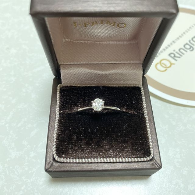 【アイプリモ(I-PRIMO)の口コミ】 価格帯が広いので選びやすいです。私の場合は、彼がデザインを決めてくれ…