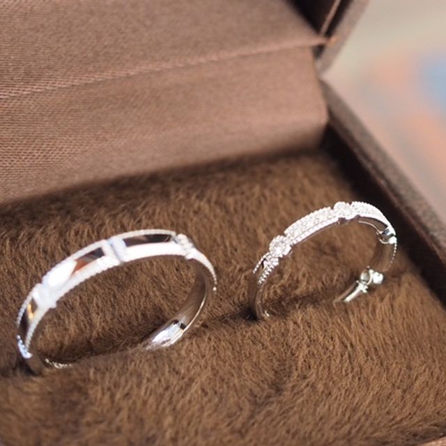 【CHER LUV(シェールラブ)の口コミ】 アンティーク調の人とかぶらないデザインをずっと探してました。彼はなる…