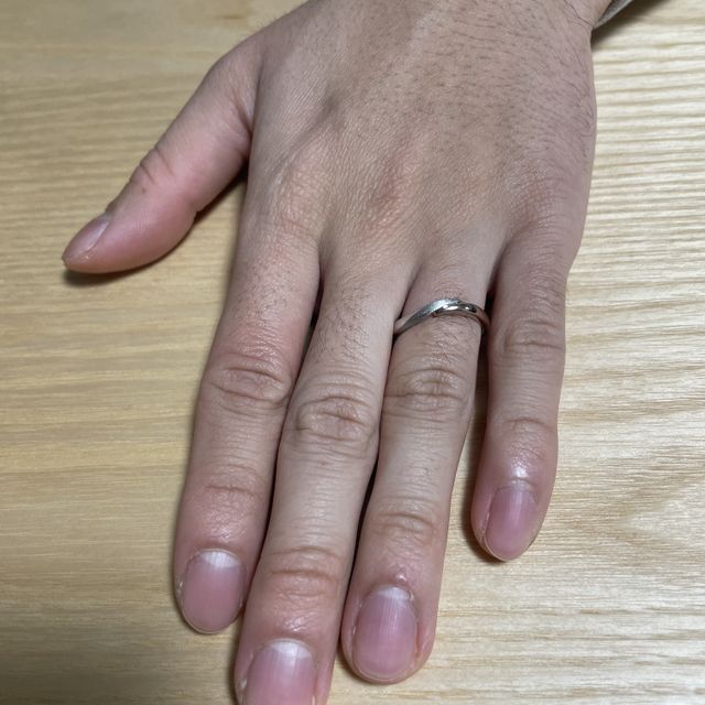 【アイプリモ(I-PRIMO)の口コミ】 ウェーブでコンビであるものを希望していましたが、なかなか好みの指輪に…