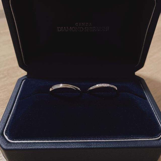 【銀座ダイヤモンドシライシの口コミ】 アフターケアと付け心地はどこのショップも同じようでしたので、こちらの…