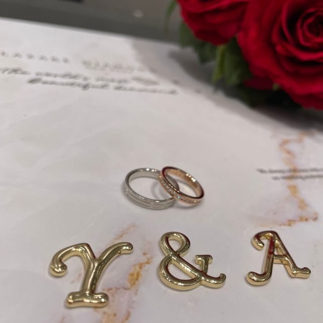 【ラザール ダイヤモンド(LAZARE DIAMOND)の口コミ】 正直ペアのデザインにこだわりはなく、お互いが好きなデザインを付けよう…
