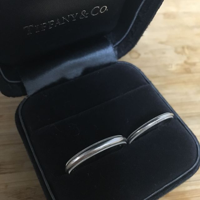 【ティファニー(Tiffany & Co.)の口コミ】 婚約指輪がTiffany&Co.だったので、結婚指輪もTiffany&Co.がよか…
