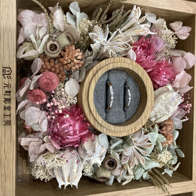 【鎌倉彫金工房の口コミ】 大切な結婚指輪を2人で手作りして、思い出が作りたくてこちらに決めました…