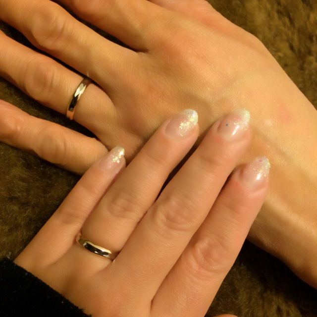 【True Love(トゥルーラブ)の口コミ】 ピンクゴールドとプラチナの
2色のリングが欲しくて
いろいろなブランドを…