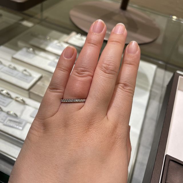 【アイプリモ(I-PRIMO)の口コミ】 デザインがとっても可愛く、ダイヤモンドもとっても綺麗です！！
ペアが沢…