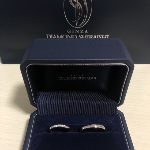 【銀座ダイヤモンドシライシの口コミ】 他メーカーと同じようなデザインだったが、あと少し物足りなかった所をし…