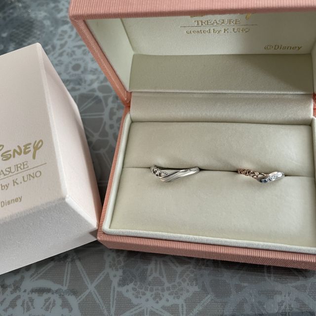 【ケイウノ ブライダル(K.UNO BRIDAL)の口コミ】 何より全てをフルオーダー、自分達だけの世界で１つだけのブライダルリン…