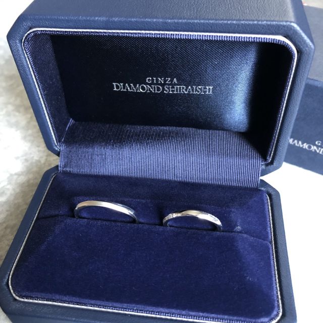 【銀座ダイヤモンドシライシの口コミ】 ストレートでダイヤモンドが入っているデザインぐらいしか考えていなかっ…