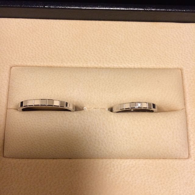 【ショパール(Chopard)の口コミ】 華奢なのに存在感があるところです。ホワイトゴールドなのですが、プラチ…