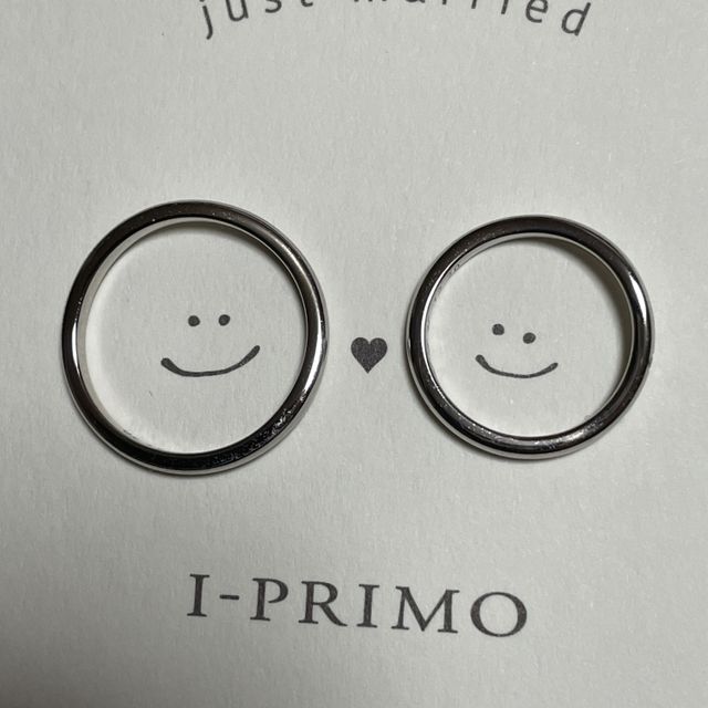 【アイプリモ(I-PRIMO)の口コミ】 指輪をつけた時に手に馴染む感じなのとシンプルなデザインで好みだったの…