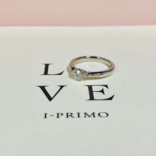 【アイプリモ(I-PRIMO)の口コミ】 先ず私の要望として、折角彼が一生懸命に選んでくれた婚約指輪を肥やしに…