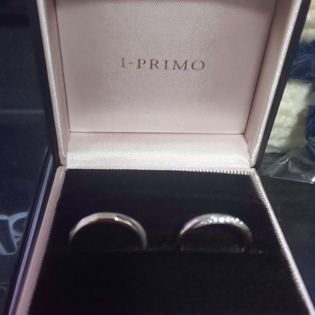 【アイプリモ(I-PRIMO)の口コミ】 指輪のデザイン、お店の店員さんの雰囲気、あとは何よりしっくり来た事が1…