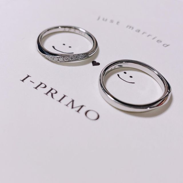 【アイプリモ(I-PRIMO)の口コミ】 斜めラインの指輪で、指が長く細く見えました。
他のデザインもいくつか着…