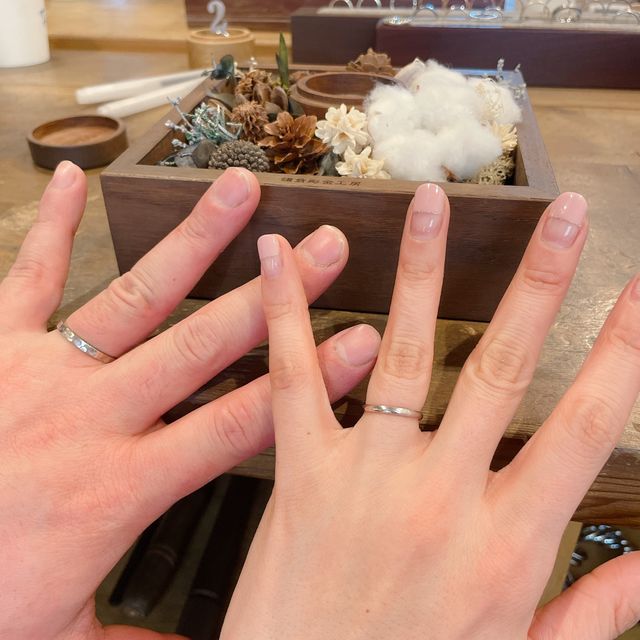 【鎌倉彫金工房の口コミ】 元々アクセサリーをつけるタイプでないので常に身につけるものとして自分…