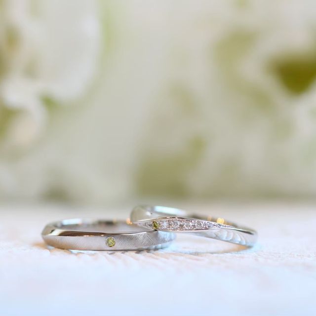 【ith(イズ)の口コミ】 セミオーダーでお願いしたため、質感やダイヤの入れ方、デザインなどが全…