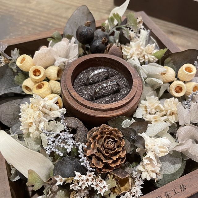 【鎌倉彫金工房の口コミ】 手作りを希望していましたが、その中でもお店の雰囲気やHPで公開されてい…