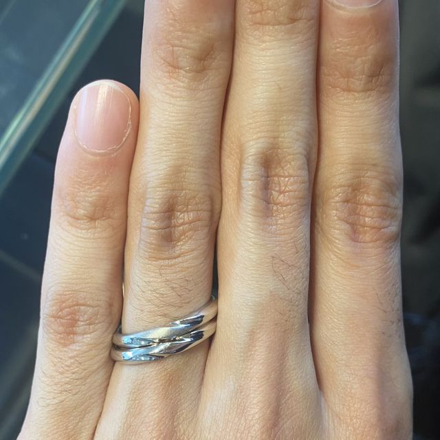 【エクセルコダイヤモンド(EXELCO DIAMOND)の口コミ】 ・プロポーズでプレゼントしてくれたダイヤを活かしたリングにしたかった…