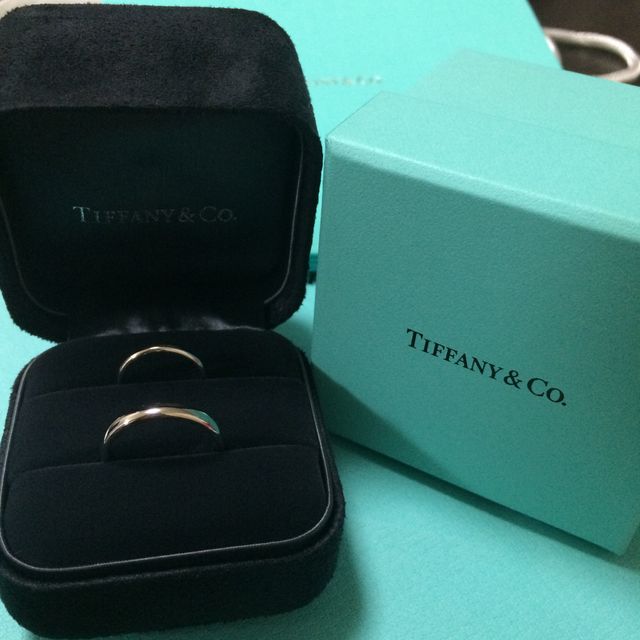 【ティファニー(Tiffany & Co.)の口コミ】 もともとプラチナでシンプルなデザインの普段から使える指輪がほしかった…