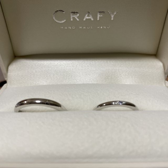 【CRAFY(クラフィ)の口コミ】 一生に一度の機会なので、せっかくなら手作りで2人の好みにあった指輪が作…