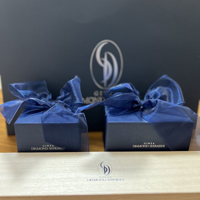 【銀座ダイヤモンドシライシの口コミ】 他店と比べて定員さんの対応が良く、綺麗なデザインがあったのと、先にダ…
