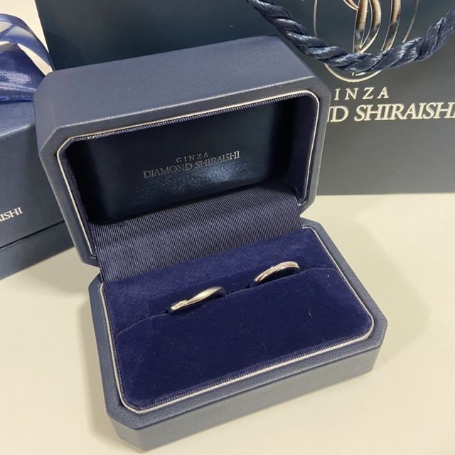 【銀座ダイヤモンドシライシの口コミ】 キラキラしててよかったです。
艶消しとかもできて、自分好みだったので良…