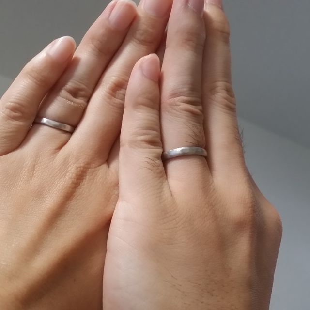 【JEWELRY  KAMATA(ジュエリーかまた)の口コミ】 結婚指輪探してしていて、ウィンドーに飾ってあるドレスがとても可愛く、…