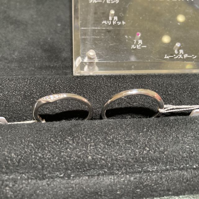 【TRECENTI(トレセンテ)の口コミ】 結婚指輪を探して来店しましたが、最初の接客の印象も良く、安心できまし…