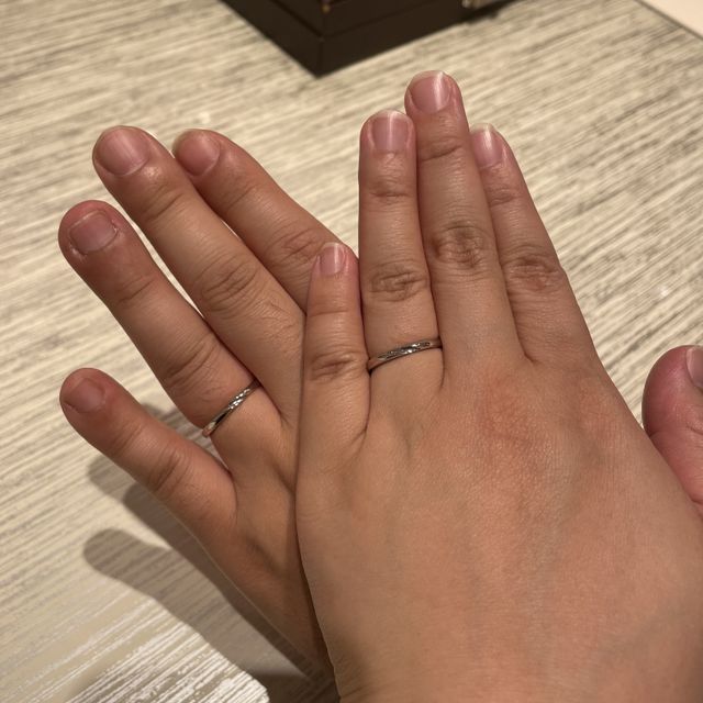 【TRECENTI(トレセンテ)の口コミ】 仕事柄ダイヤが付けられないので、ダイヤなしのデザインを探していました…