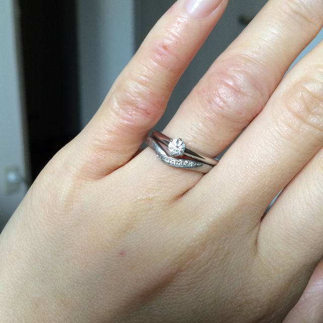 【RUGIADA(ルジアダ)の口コミ】 セットになるメンズ用も別に用意があったこと。シンプルなデザインながら…