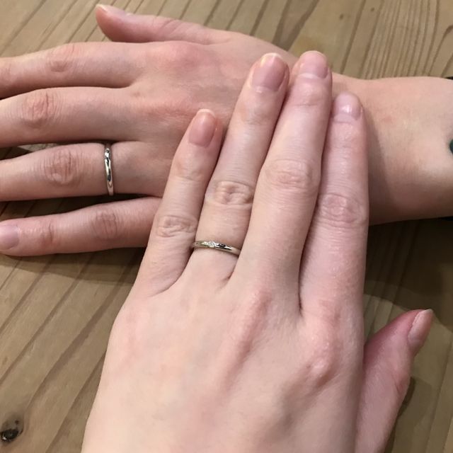 【アイプリモ(I-PRIMO)の口コミ】 指輪のデザインが可愛く、シンプルなのにダイヤが綺麗に見えるのが決め手…