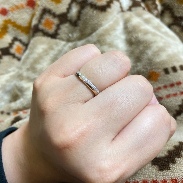 【出雲結(いずもゆい)の口コミ】 出雲結でサンプルリングを注文して実際に2人で見た時に、
2人同時に同じ指…