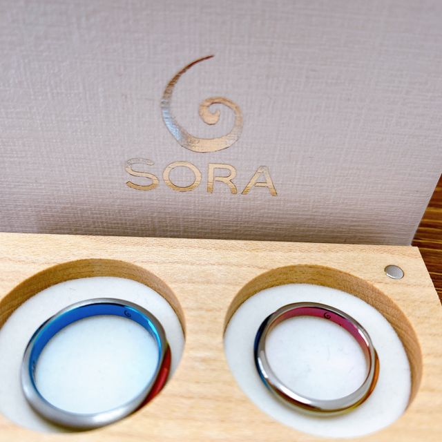【SORA(ソラ)の口コミ】 色みが綺麗で決めました。元々、ネットで気になっていていました。お店に…
