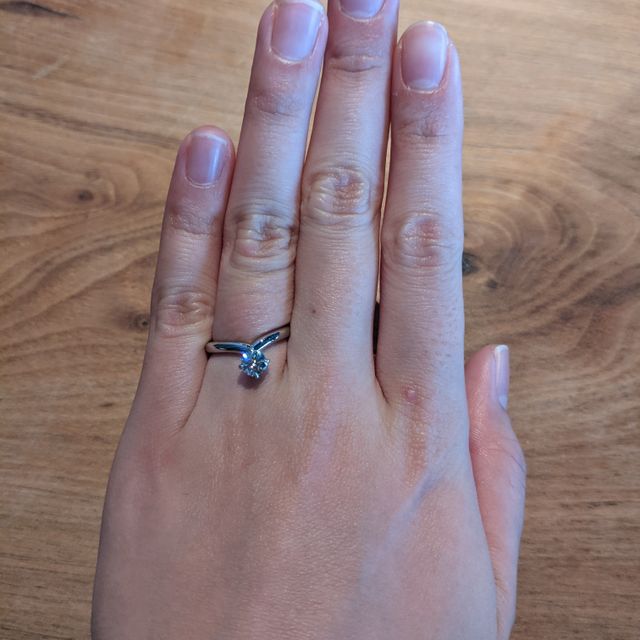 【銀座ダイヤモンドシライシの口コミ】 前年のクリスマスフェアでお得にダイヤモンドを購入し、一年越しでデザイ…