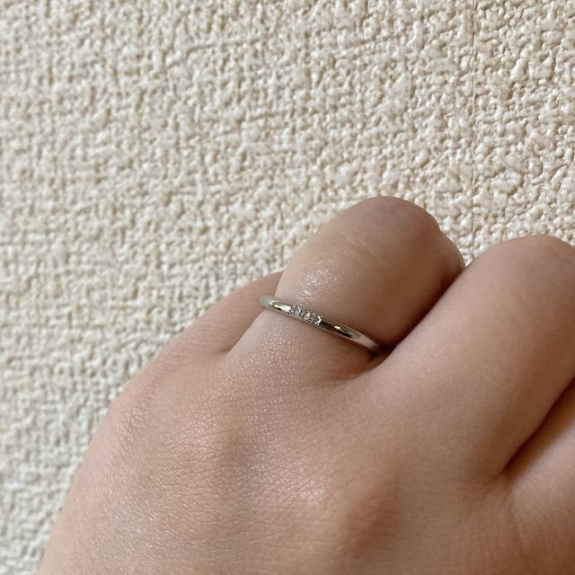 【4℃ BRIDAL(ヨンドシーブライダル)の口コミ】 色々なお店の指輪をネットで見たりしていましたが、実際に見たいと思った…