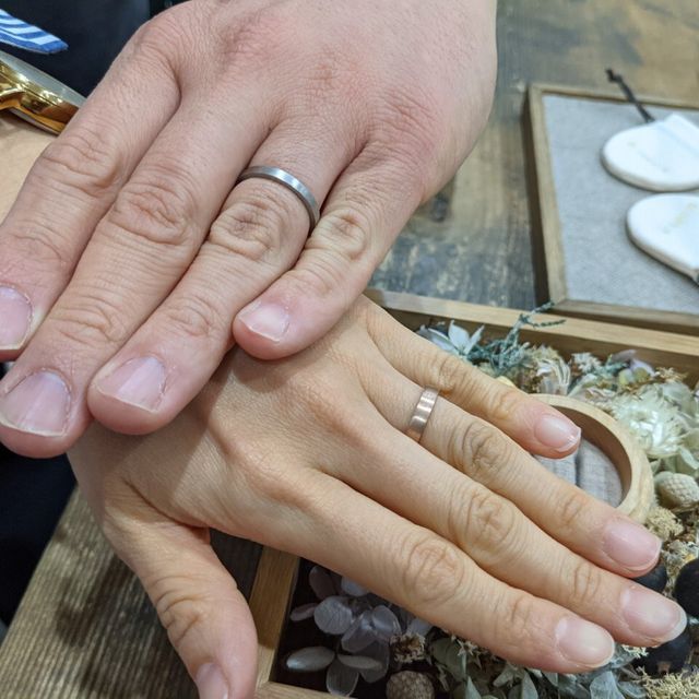 【鎌倉彫金工房の口コミ】 結婚指輪を探していましたが、こだわりのあるブランドもないので、思い出…