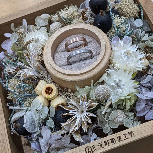 【鎌倉彫金工房の口コミ】 結婚指輪を探していましたが、こだわりのあるブランドもないので、思い出…