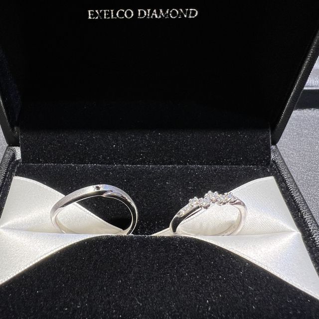 【エクセルコダイヤモンド(EXELCO DIAMOND)の口コミ】 あんまりみんなと被りたくないという思いがあり
綺麗だけど少し形が特徴的…